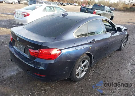 2015 BMW 428 Gran Coupe xDrive from USA, damaged, VIN WBA4A7C5XFD413752